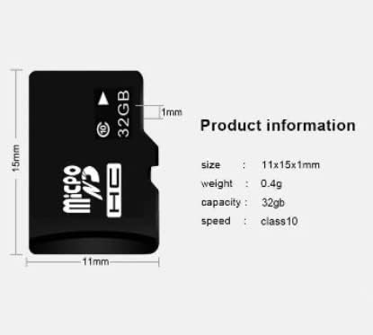 Sentinatech serija Micro SD Flash memorijske kartice 32GB-5 paket 100MB / s, Klasa 10, U1, Full HD, UHS-I, Micro/Mini 32 gb SD, za