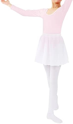 Kededa 2-paketi Kids Girls Ballet Wrap suknje Šifon Dance Povucite suknju 3-13 y