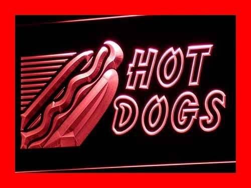 Adv Pro I083-B Otvori Hot Dogs Cafe Shop Nr Neon Light znakovi