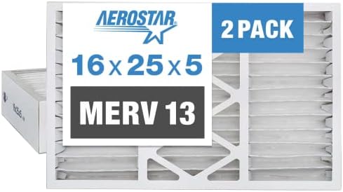 Aerostar 16x25x5 MERV 13 plisirani zamjenski Filter za vazduh za Honeywell FC200E1029 & amp; 14x14x1 MERV 13 plisirani Filter za vazduh