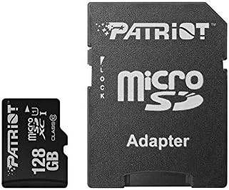 Patriot LX serija 128GB High Speed Micro SDXC Klasa 10 UHS-I brzine prenosa za akcione kamere, telefone, tablete i računare