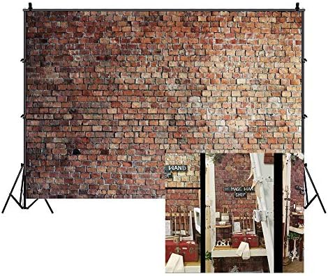 LFEEY 7x5ft Vintage zid od crvene cigle fotografija pozadina za fotografisanje stari zid od opeke Pozadine za fotografiju novorođene