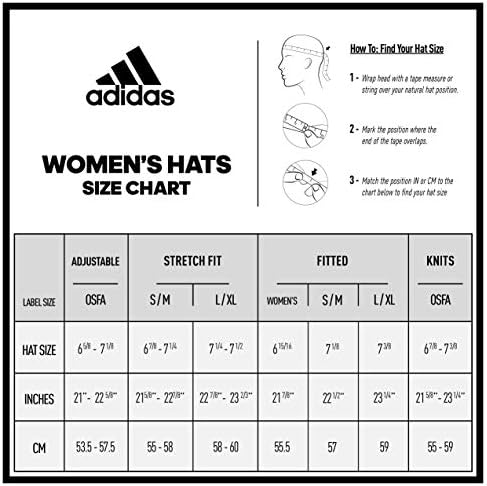 Adidas ženski superlitni opušteni fit performanse šešir stariji model
