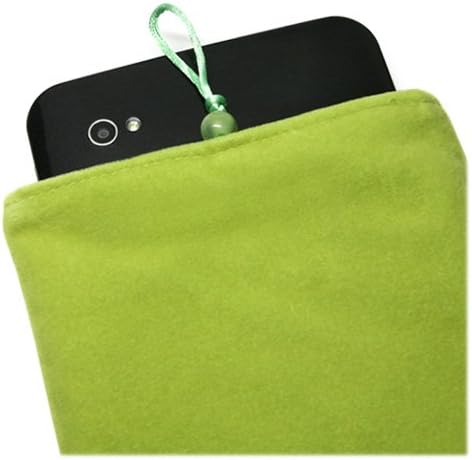 Boxwave Case kompatibilan sa lažirajućim DR7S - baršunastom torbicom, meka velur tkanine torba sa crtežom za pravljenje labiraja DR7S - podebljana narančasta