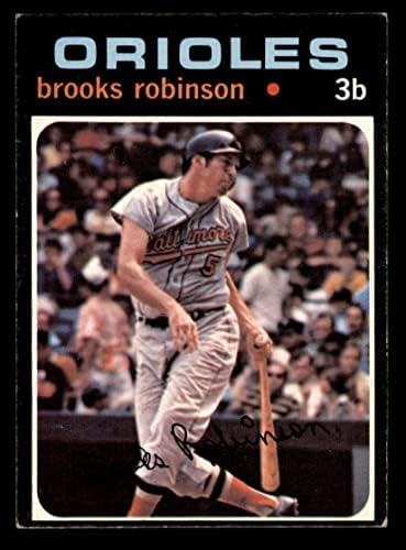 1971 TOPPS # 300 Brooks Robinson Baltimore Orioles Dean's Cards 5 - Ex Orioles