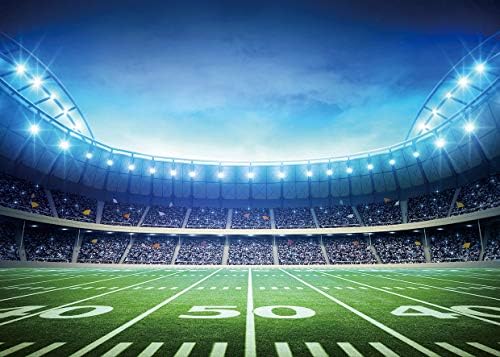 SJOLOON Football Field backdrops Super Bowl Pozadine za fotografiju Sport tematske party ukras Banner Studio rekviziti 11981