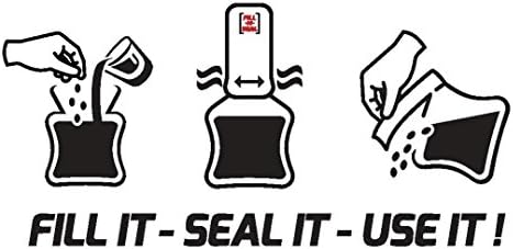 Fill-N-Seal 6oz tečne toplotno zatvorene kese, nije potreban Levak, TSA odobren, fleksibilan i bez BPA!