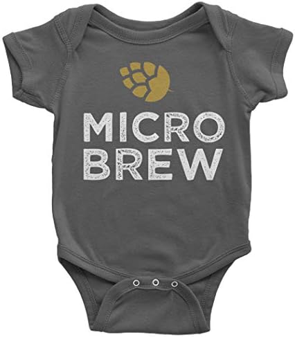 ThreadRock Brew Tata i Micro Brew Dojenčad Bodi i muške majice podudaranje