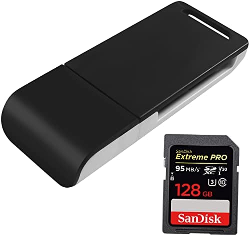 Novi čitač SD kartica USB [1 Paket] čitač SD kartica, čitač memorijskih kartica, čitači eksternih memorijskih kartica, Adapter SD