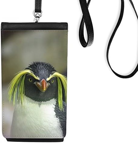 Priroda morske nauke Antarktik pingvin Slika Telefon novčanik torbica Viseća torbica Crni džep