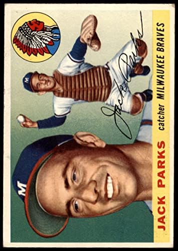 1955 FAPPS # 23 Jacke Parkovi Milwaukee Braves Dobar hrabrosti