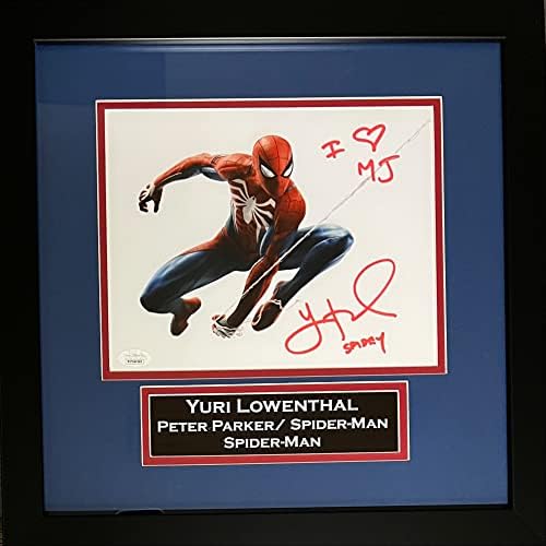 Yuri Lowenthal potpisan upisani upleteni 8x10 FOTO Spider-Man JSA Peter Parker