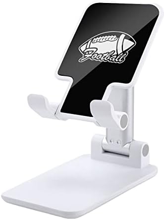 Ragbi američki nogometni ispisani sklopivi stolni nosač mobitela Podesivi pribor za štand za turističku kancelariju