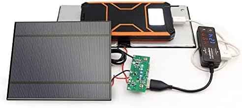 Fielect 5kom 0.5 V 100mA solarni Panel Polisilicijum Mini solarne ćelije DIY električni materijali za igračke za bateriju LED 53X18MM