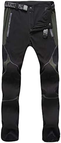 XZHDD muške vanjske brzo suhe lagane vodootporne planinarske pantalone za planinarenje vodootpornim patentnim zatvaračem kampiranje