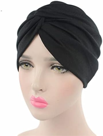 Xxxdxdp pamučna šal za žene za žene Cap ženski perla turban wrap turbante poklopac odjeće za kosu