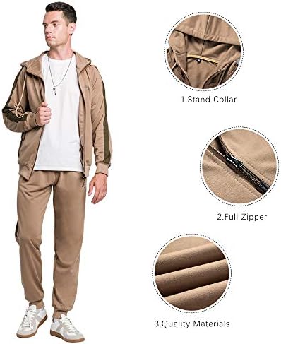 AoTorr Mens dukset 2 komada casual tracksuits camo hoodie jogging tweatpants odijelo odijelo
