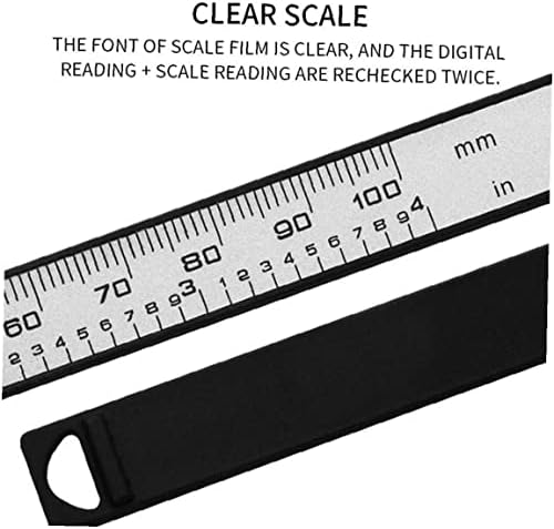 Froiny Digital Caliper, 6-inčna konstrukcija od nehrđajućeg čelika sa velikim LCD ekranom DIY diy mjernim mjernim alatima