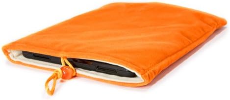 Boxwave futrola za Nexus 10 - baršunasta torbica, meka velur tkaninske torbe sa crtežom za Nexus 10, Google Nexus 10 | Pixel C - Bold Orange