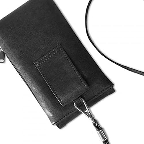 Pad pada priroda Fotografija Telefon novčanik torbica Viseća mobilne torbice Crni džep