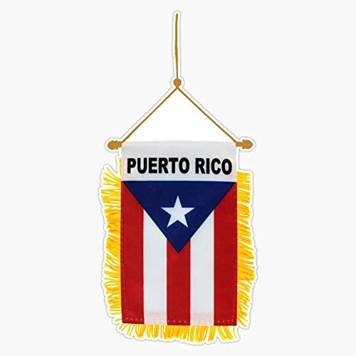 Portorikan viseći prozorski zastavi zastava vinil vodootporni naljepnica naljepnica naljepnica naljepnica za laptop zid zidni prozor naljepnica 5