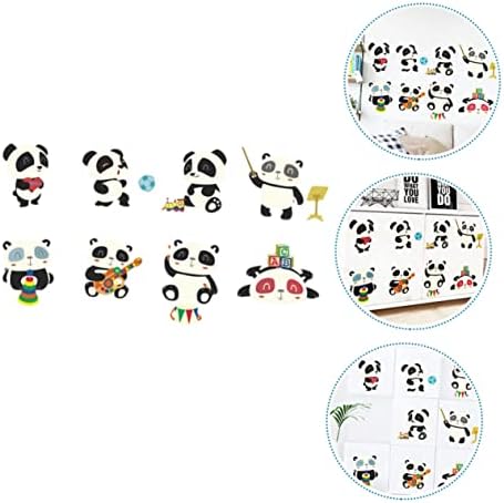 TOYANDONA 1pc Cartoon Panda zidna naljepnica naljepnice za crtiće za djecu zidne naljepnice životinje naljepnice naljepnice za djecu