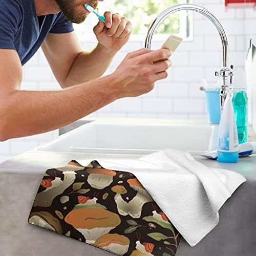 Jesenski šumski ručni ručnici za ručnike za pranje lica i karoserija Tkanina za pranje mekano krpe s slatkim tiskanim za kupatilo