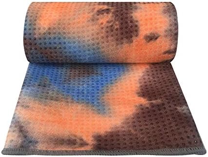 ASDFGH brzo sušenje štampani Hot Yoga ručnik, ugaoni džepovi dizajn Super mekani yoga mat ručnik sportski ručnik Yoga Mate torba za