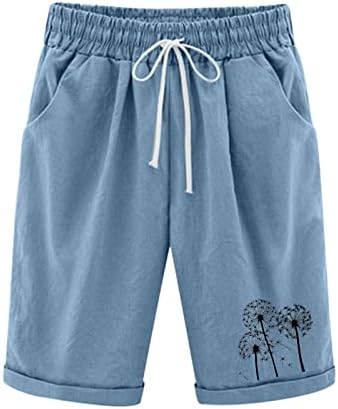 Bermuda kratke hlače plus veličina Ženski dugi atletski ležerni dresi s džepovima za šetnju ljeta