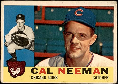 1960. topps 337 CAL Neeman Chicago Cubs Loše mladunci