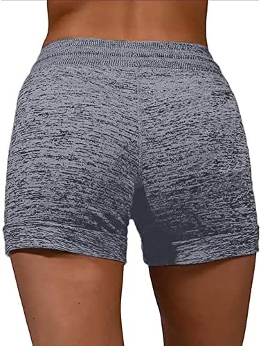 Hlače za žene Ljeto casual plus veličine elastični struk labavi fit atletski kratke hlače trake prozračne hlače sa džepovima