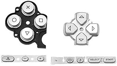 Set za ključeve na srebrnoj tipki za Sony PSP 3000 Snim konzolni zamenski popravak