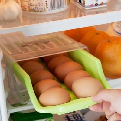 Hoomall plastični frižider ladica za čuvanje jaja korpe šuplja kutija za čuvanje voća i povrća kućni uređaji kuhinjski alat