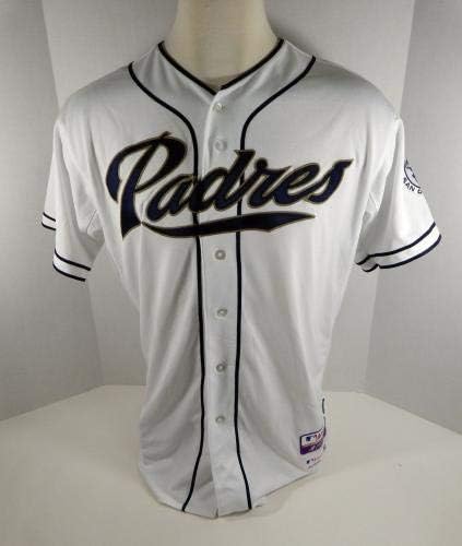 2013 San Diego Padres Tommy Layne 40 Igra Izdana bijeli dres - Igra Polovni MLB dresovi