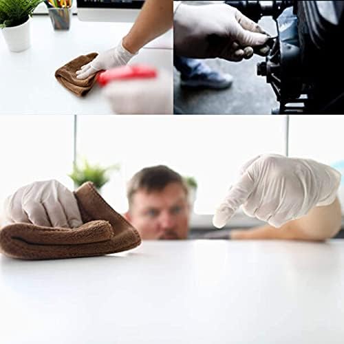 Party Bargains lateks rukavice | Allergy food Save jednokratni Set plastičnih udobnih rukavica bez pudera savršen za posluživanje