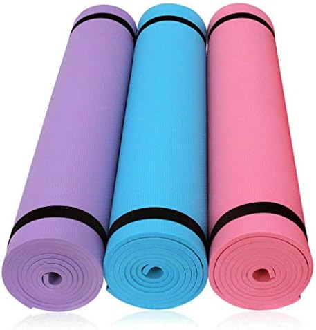 Najnoviji! 6mm EVA prostirke za jogu pokrivač protiv klizanja EVA gimnastički Sport zdravlje Smršavite fitnes jastučić za vježbe žene sport Yoga Mat crna
