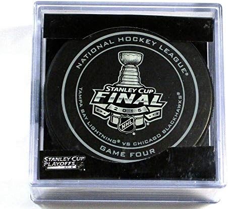 2015 Stanley Cup doigravanje Konačna igra 4 NHL Službena utakmica Puck Novo u Cube - Hokejske kartice