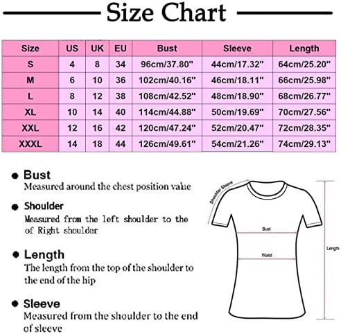 Peimeng Valentinovo, majica Lady Seven Quarter rukava 3D tiskana majica za odmor uzorka Ležerne majice za žene ljeto