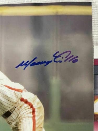 Manny Trillo potpisao je autografiju Philadelphia Phillies 8x10 fotografija JSA WIT925143 - AUTOGREM MLB Photos
