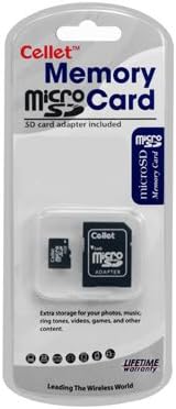 Cellet MicroSD 4GB memorijska kartica za LG KT520 telefon sa SD adapterom.