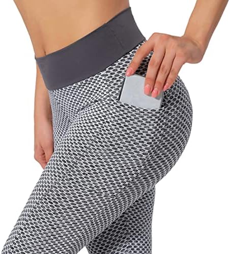 Nrealy joga hlače za žene Capri gamaše dukseri trendy workout atletičke hlače joggers pants pantalone sa džepom