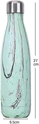 Daymoo boca za vodu, izolirani vakuum sa nehrđajućim čeličnim čeličnim bocama za sportsku vodu 17oz, Cola Oblik Travel Thermos Cup