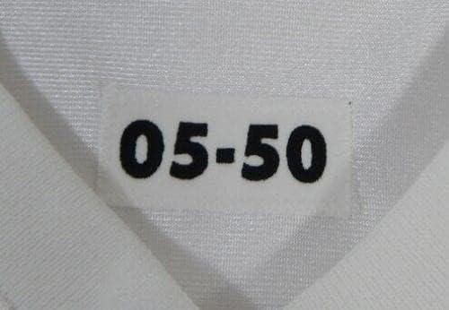 2005 San Francisco 49ers Blank Igra izdana Bijeli dres Reebok 50 DP24074 - Neincign NFL igra rabljeni dresovi