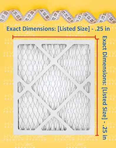 16 x 16 AC filter Merv 8 filter za rešetku HVAC Return Filter [stvarne dimenzije: 15,75 x 15,75] 3-pakovanje
