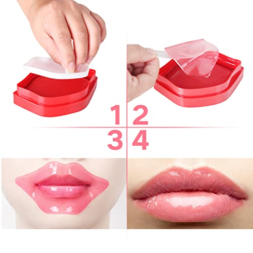 paminify maske za usne hidratantni kristalni kolagen Gel protiv starenja zakrpe za usne smanjuju linije za usne pune suhe usne Lip