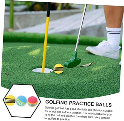 VeeMon 30pcs Golf Plean Ball Bulk Toys Kuglice za kuglice Plesne lopte Leteće igračke za djecu Smiješne kuglice Golf Trening Koristite