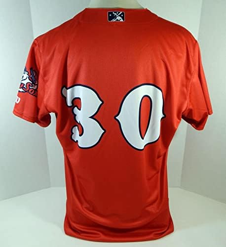 2020 Pawtucket Boston Red Sox 30 Igra Izdana crvena dres Alt Trening S XL 841 - Igra Polovni MLB dresovi