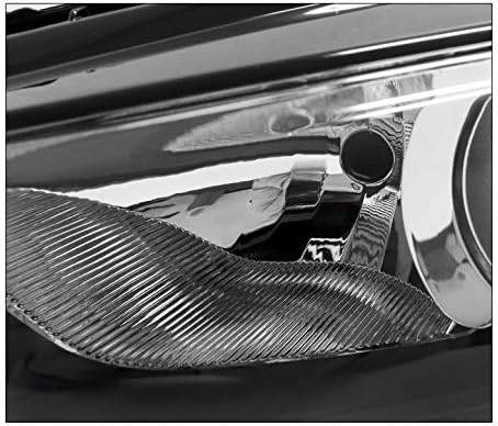 ZMAUTOPARTS projektor farovi farovi Crna kompatibilna sa 2013- Ford Fusion
