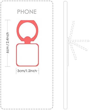 Crni morski linijski škampi ilustracija ilustracije kvadratnih mobilnih telefonskih prstena držač nosača nosača univerzalni poklon