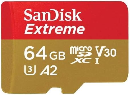 SanDisk Extreme V30 A2 64GB MicroSD memorijska kartica za DJI Mavic Mini 2 drone klase 10 4k SDXC paket sa svime osim Stromboli Micro